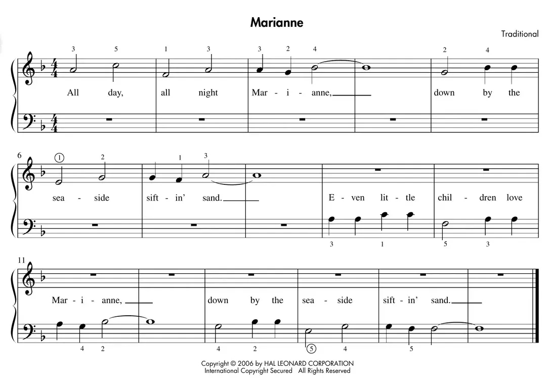 musical example