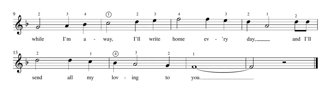 musical example