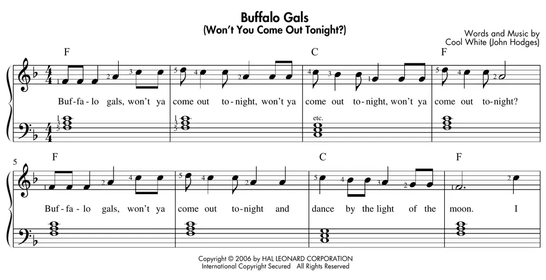 musical example