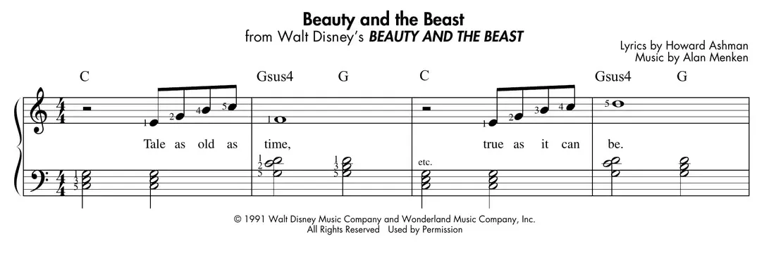 musical example